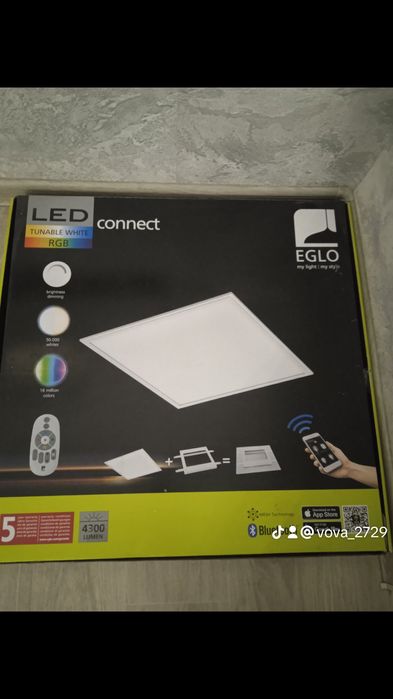 ЛЕД лампа с цветовой гаммой,разные цвета