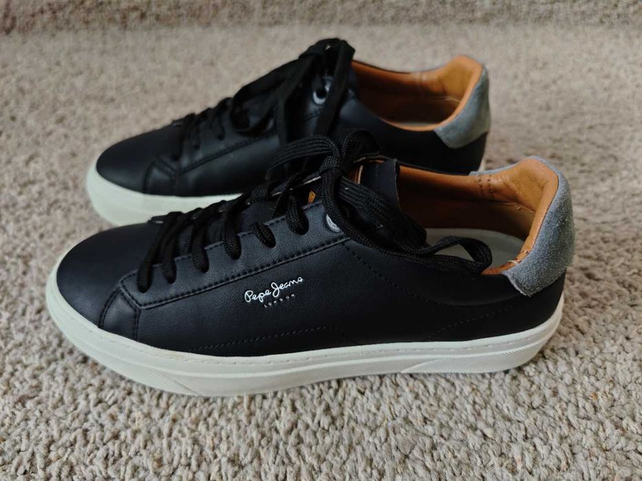 Pepe Jeans Buty Sneakersy Yogi Original 23 PMS30930 Czarny 43