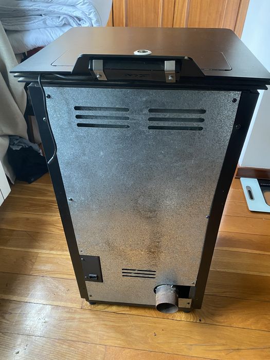 Salamandra a pellets