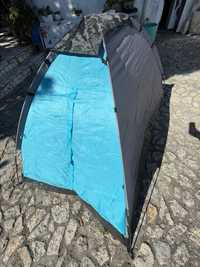 Tenda campismo azul