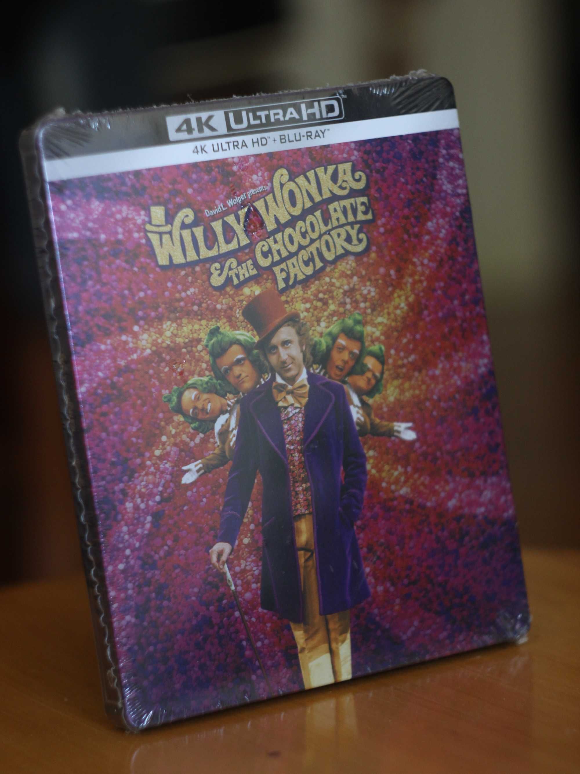 Blu-Ray 4K Willy Wonka and the Chocolate Factory