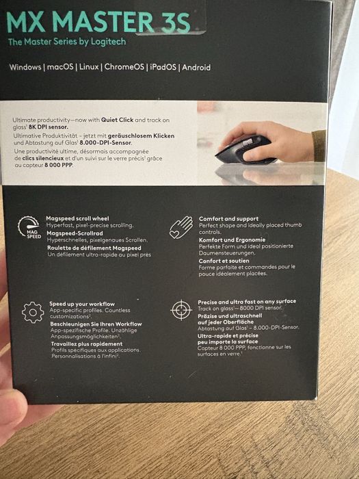 Мишка logitech mx master 3s