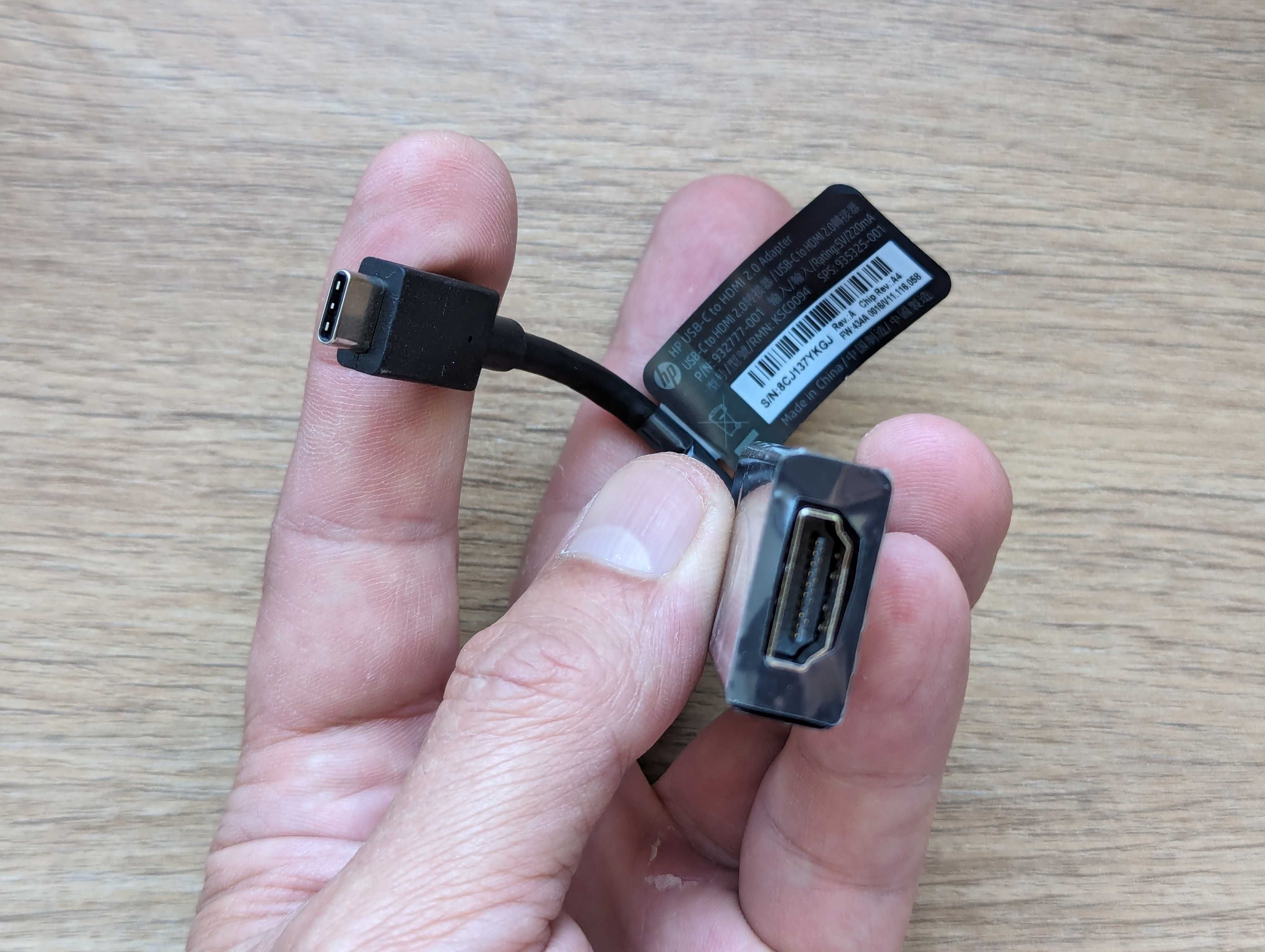 Адаптер HP USB-C to HDMI 2.0 переходник adapter  США новый