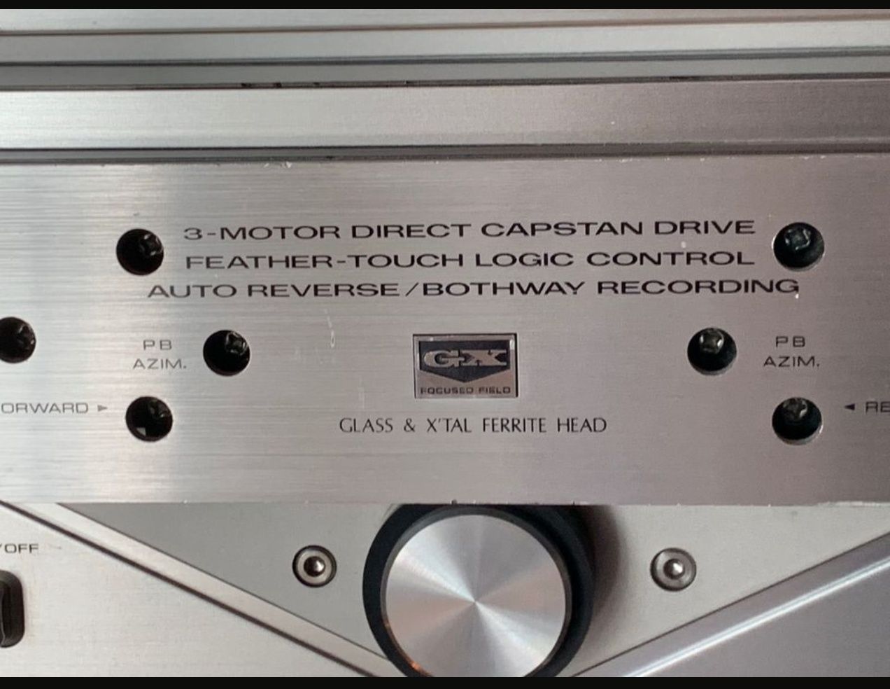 Najwyższy model Akai GX-635 D