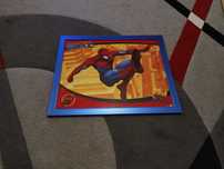 Spiderman obrazek na ścianę do pokoju dziecięcego