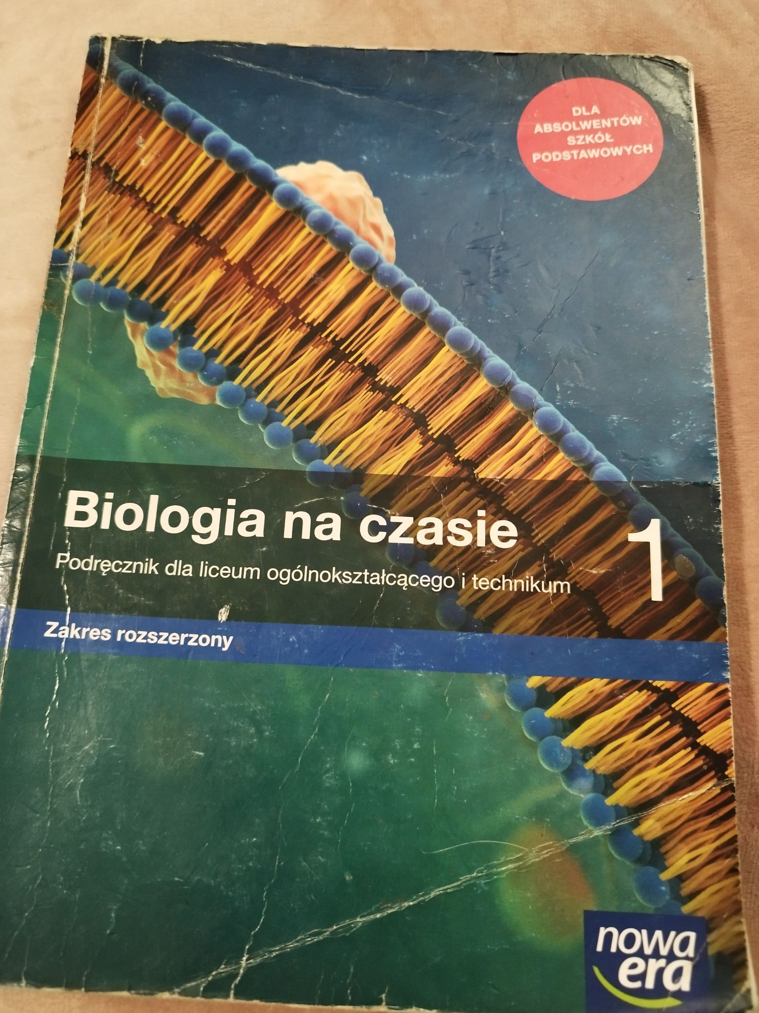 Podręcznik Biologia na czasie 1 zakres rozszerzony Nowa Era