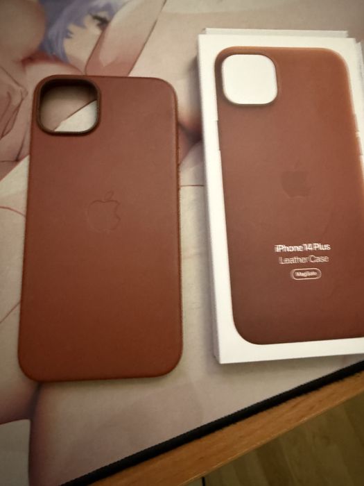Iphone 14 Plus original leather case