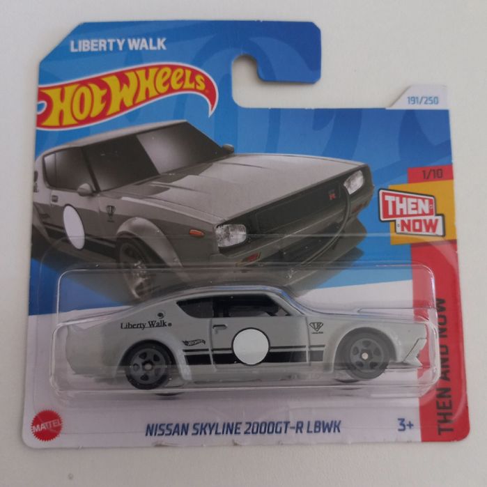 Hot Wheels heels - Nissan Skyline 2000-GT LBWK