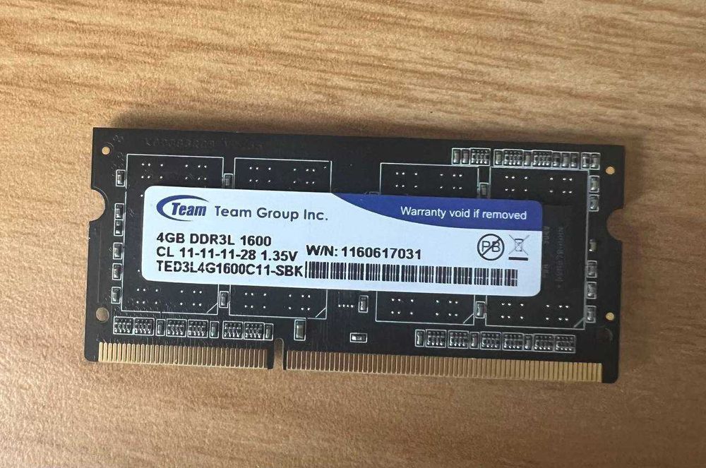 DDR3 Sodimm 4GB Team Group