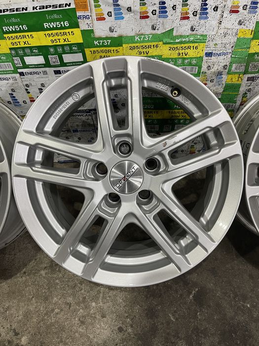 Литі диски dezent r15 5/100 6j et38 skoda fabia tour vw golf4 bora