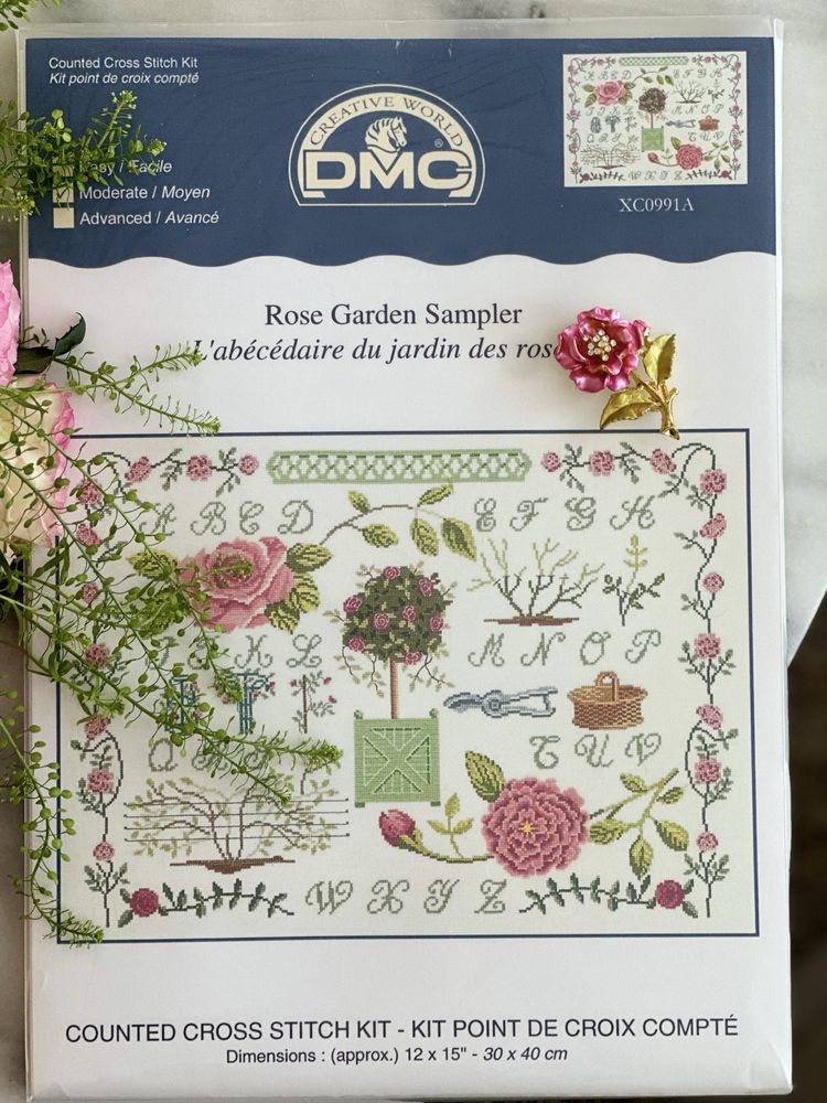 Набір для вишивки DMC - Rose Garden Sampler