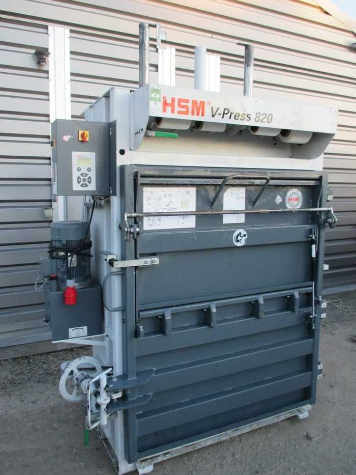 belownica prasa do makulatury foli Hsm 825 , 820