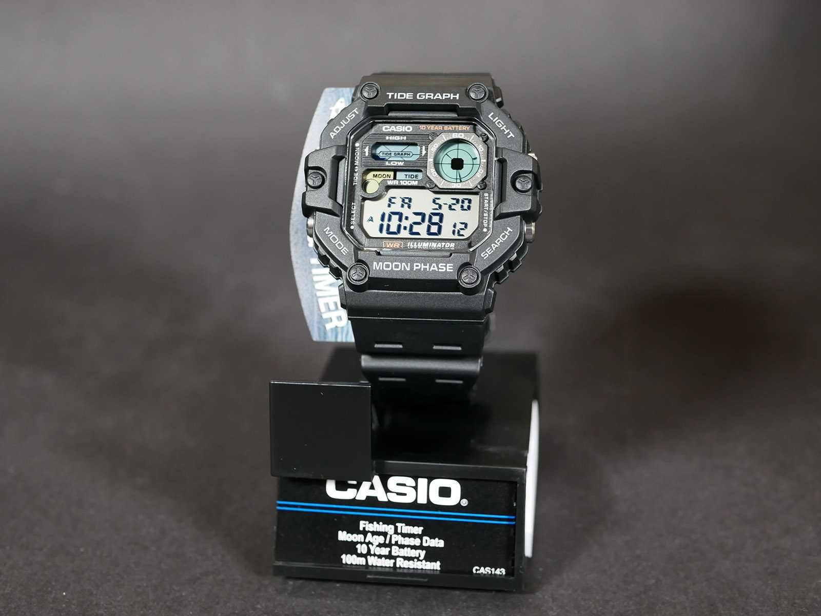 Casio WS-1700H-1AV WR100m батарея на 10 років