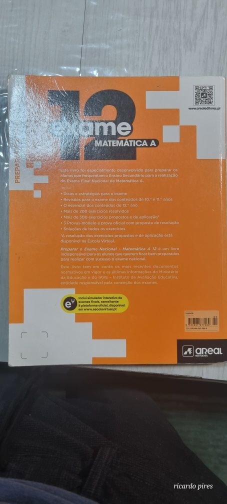Exame matemática 12° matematica A