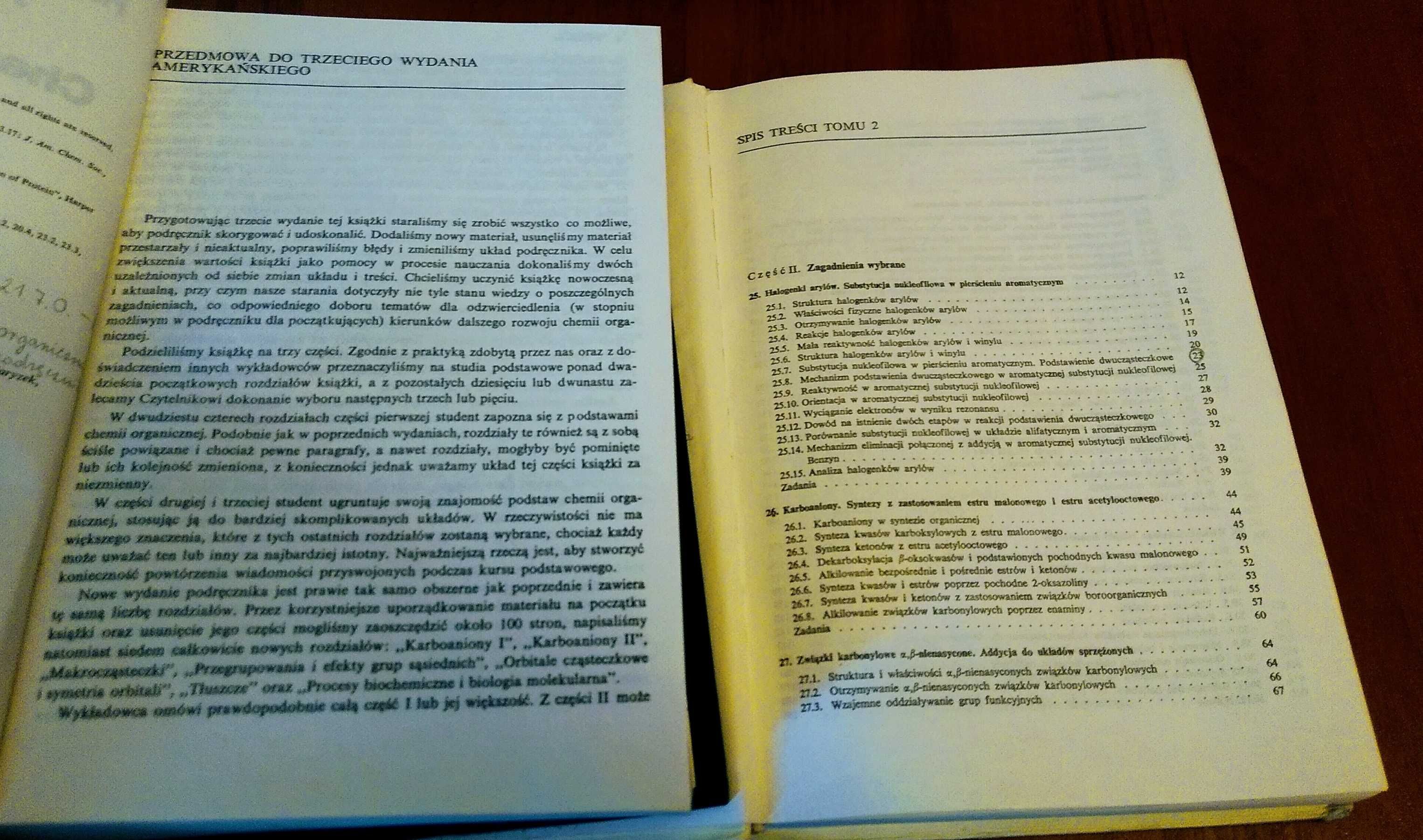Chemia organiczna. T. 1 -2 Morrison  Boyd wyd 3 1994
