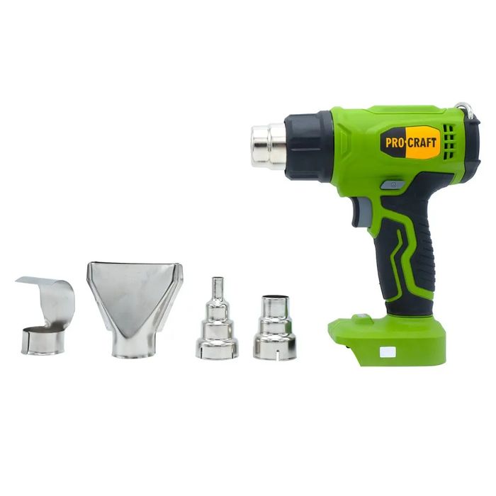 Фен строительный аккумуляторный Procraft PH24 500°С(без АКБ и ЗУ)