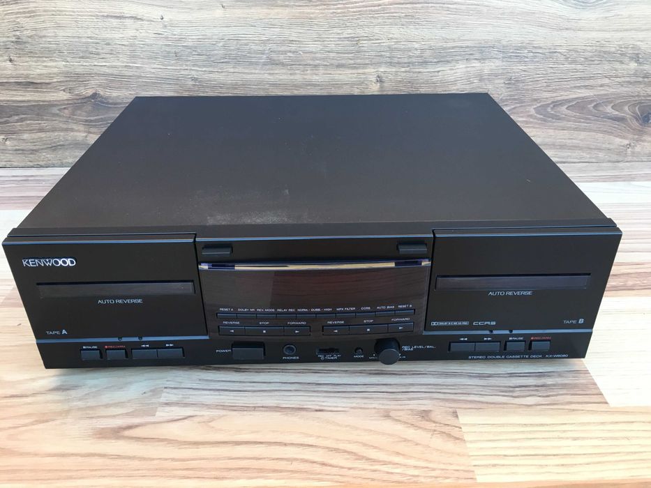 Magnetofon Kasetowy Deck Kenwood KX-W6080
