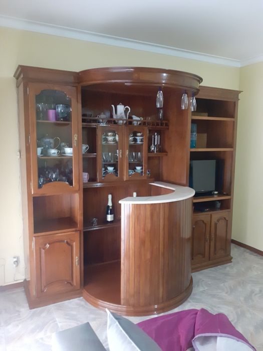 Movel bar cor castanho