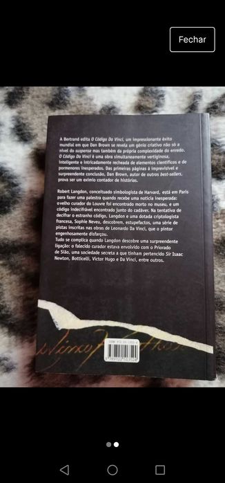 Livro O código da Vinci