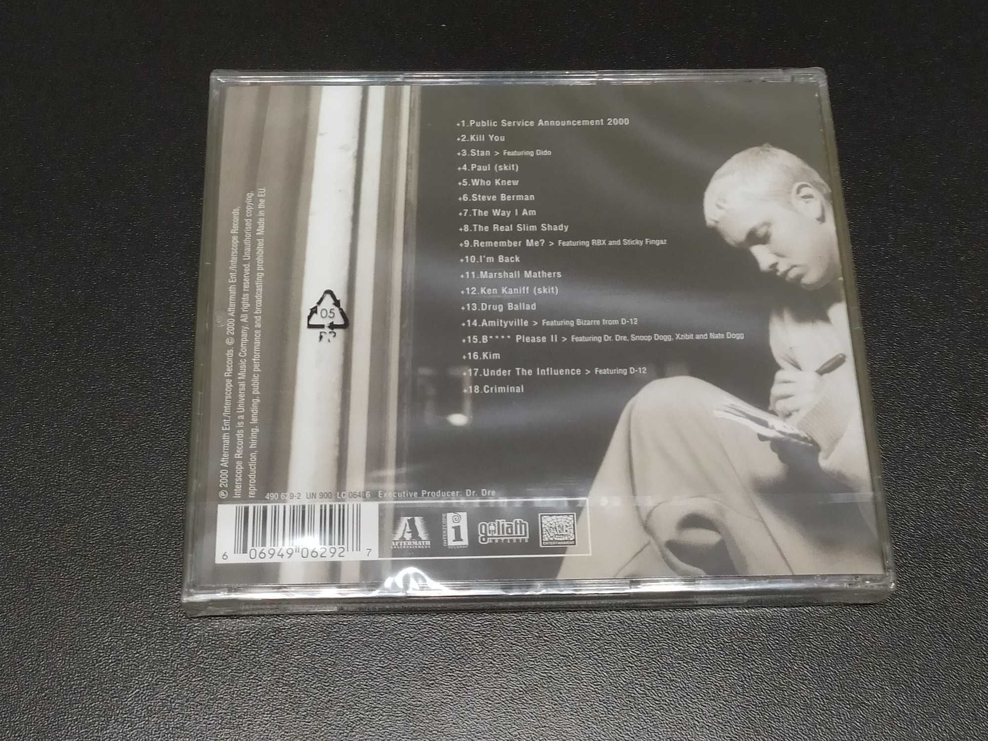 EMINEM -The Marshall Mathers LP -CD Wrocław