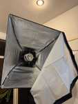 ZESTAW Lampa studyjna F&V Mini Flash 120+statyw+BOX soft box+parasolka