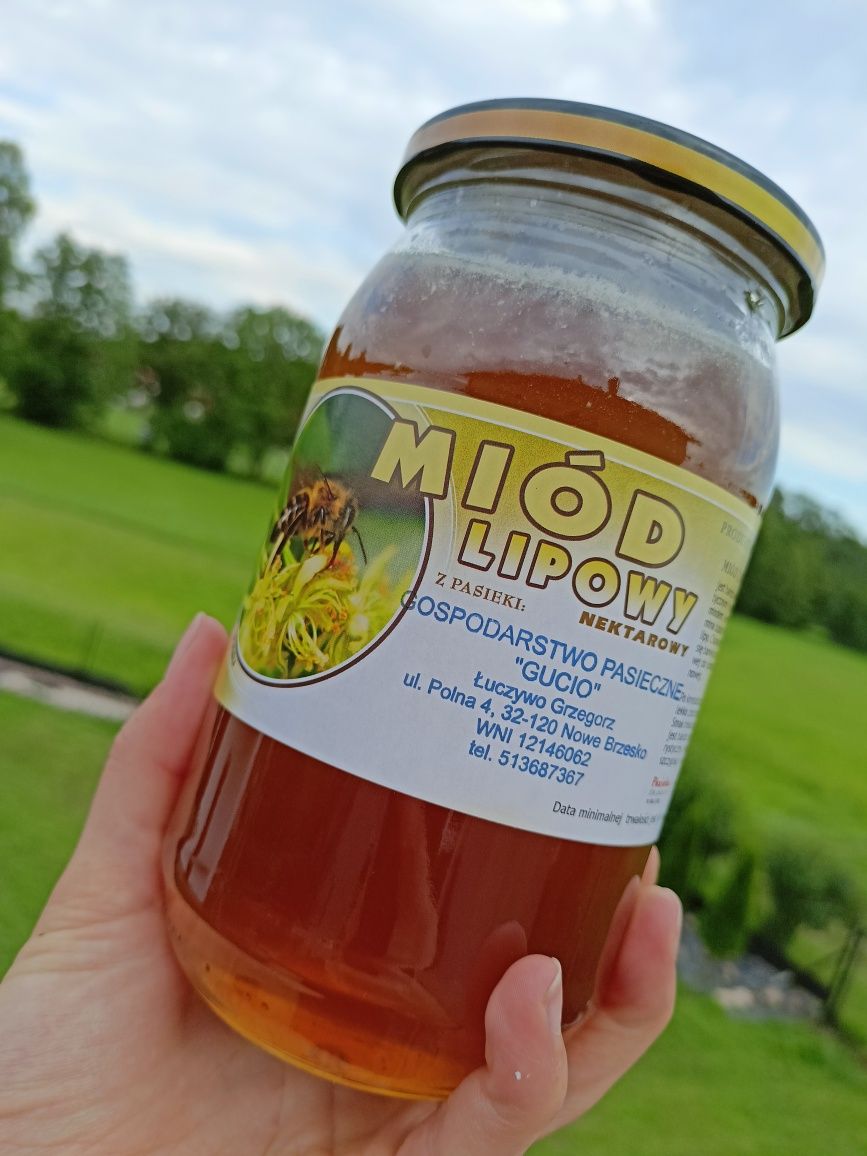 Naturalny miód z rodzinnej pasieki z dostawą