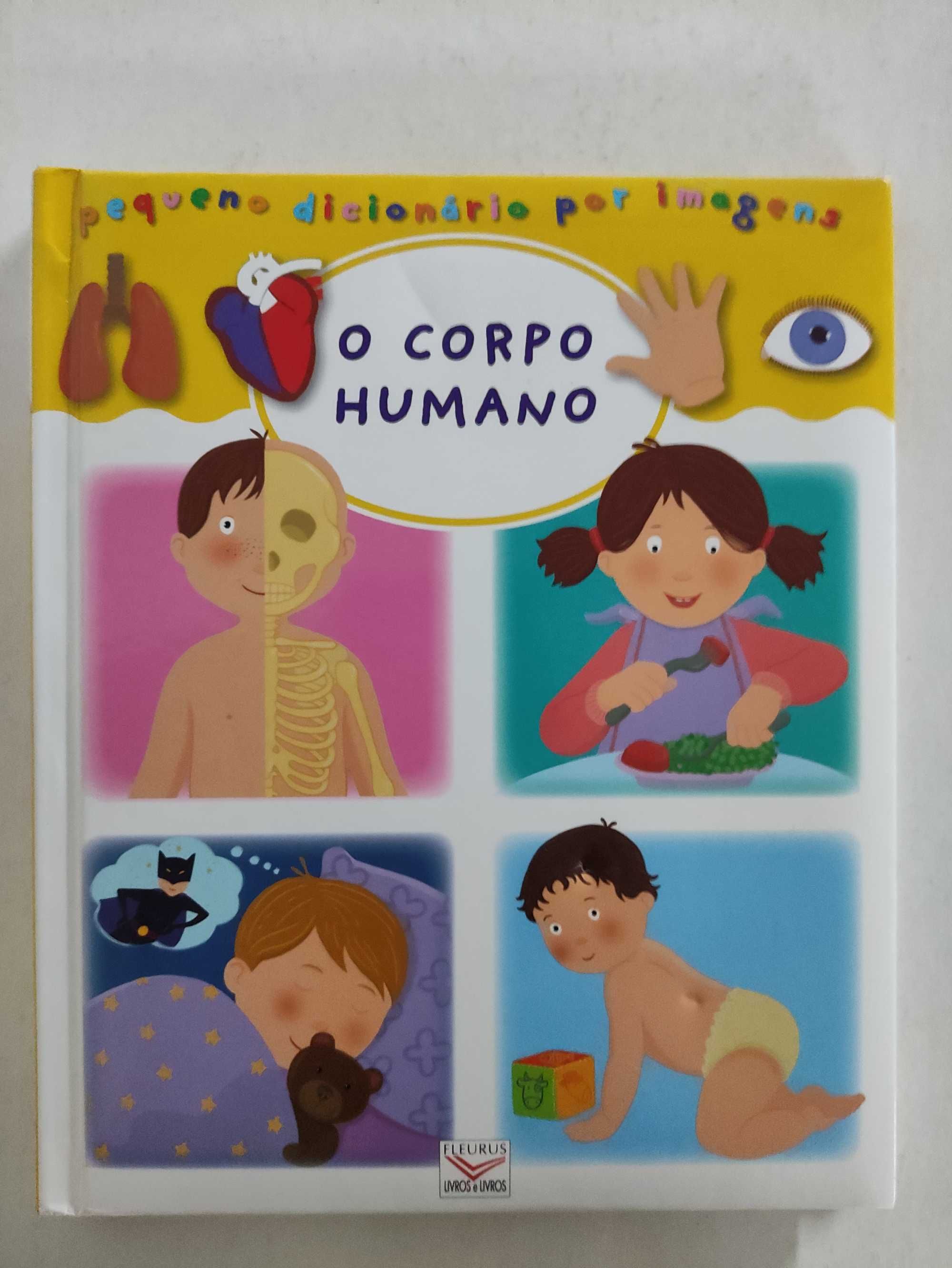 Pequeno Dicionário por Imagens: O Corpo Humano | livro infantil