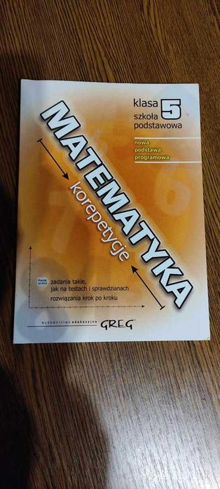 Podręcznik Matematyka klasa 5 korepetycje