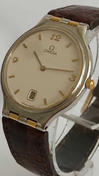 Omega Quartz, męski lub unisex, stylowy, super stan i dokładność chodu