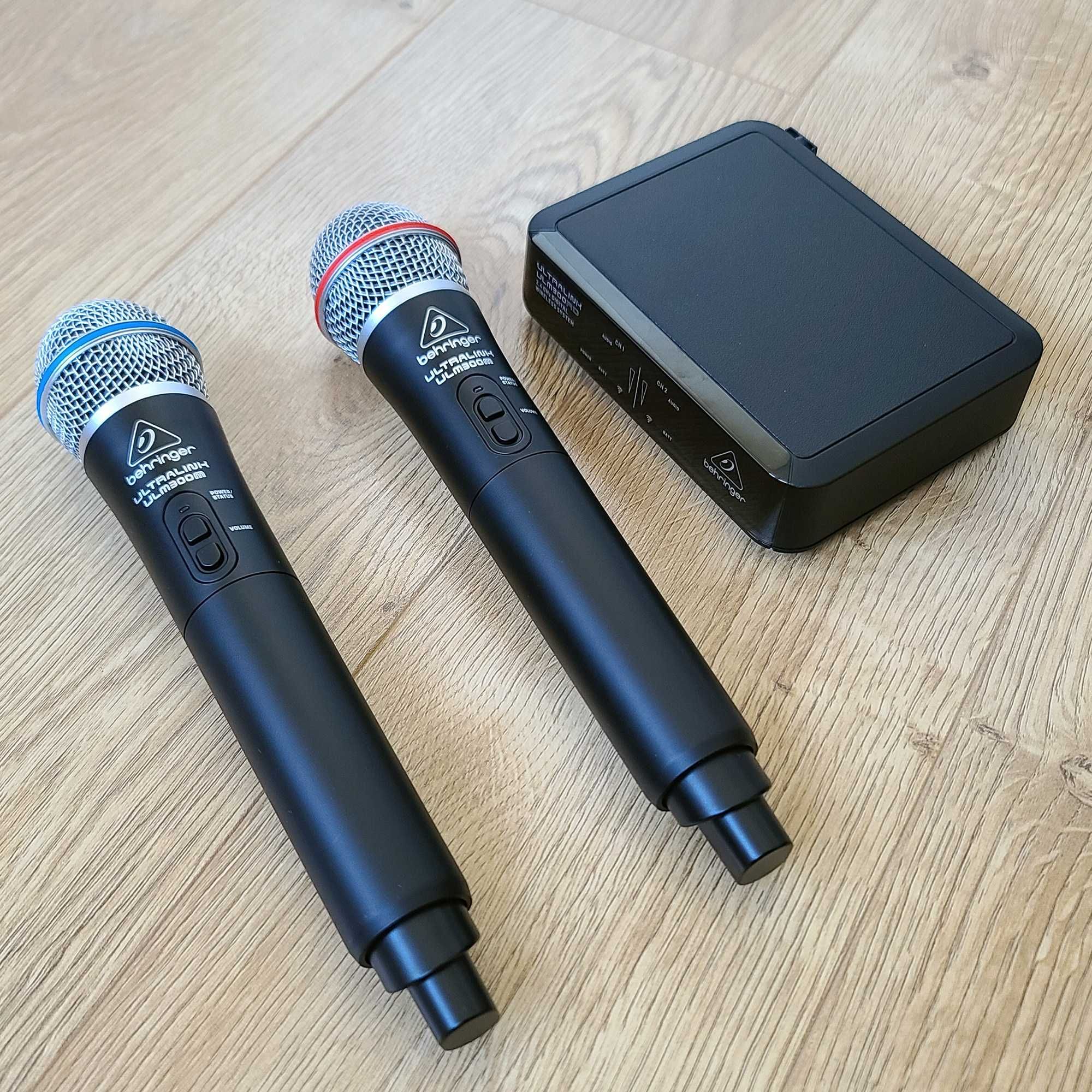 Behringer ULM302MIC - zestaw 2x mikrofonów bezprzewodowych