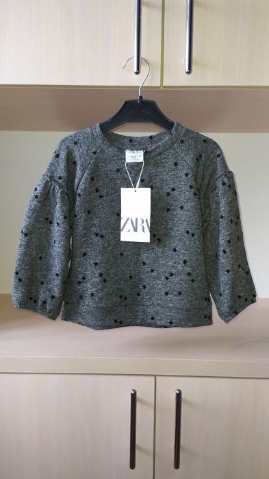 Новая нарядная кофта, блузка от Zara (Зара) для девочки 18-24 мес