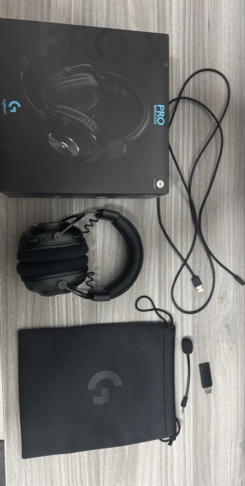 Słuchawki LOGITECH G Pro X Lightspeed Bezprzewodowe