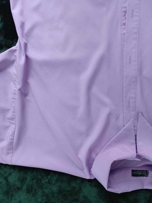 Fioletowa koszula oversize Varlesca