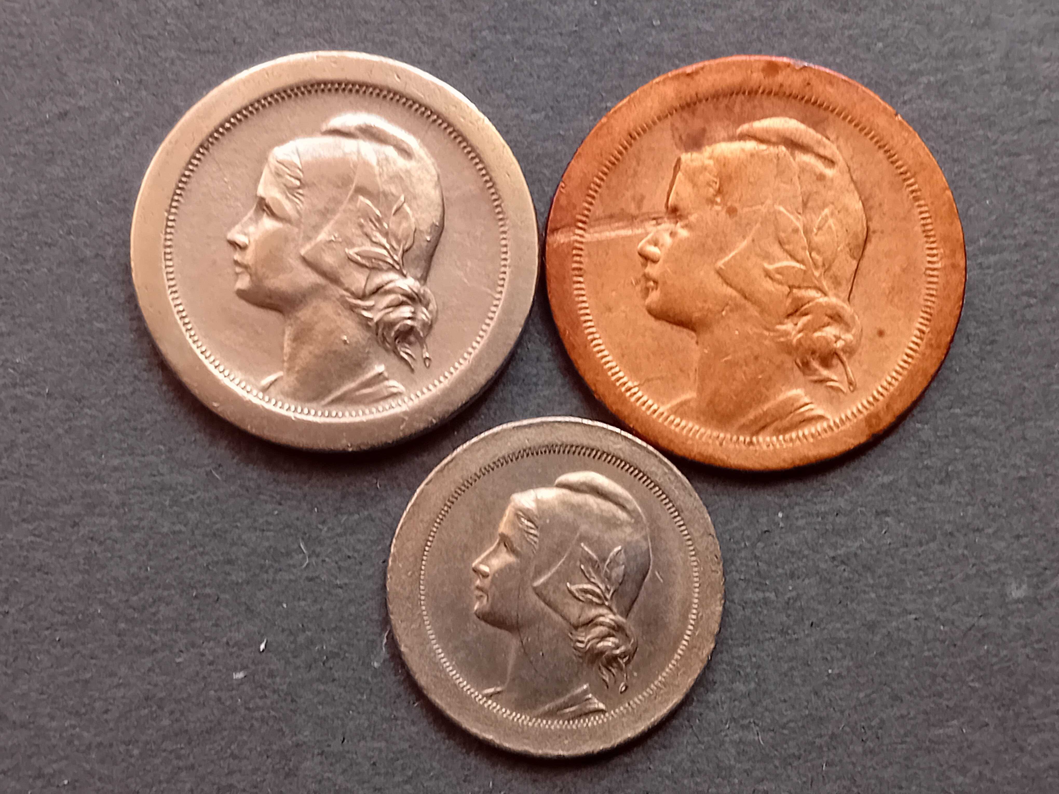 2 moedas $20 1920/24,  1 moeda $10 1921 raras e MBC