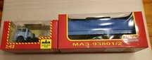 Kultowe Auta PRL Maz 504 z naczepą Maz 9380 1/2 Skala 1:43