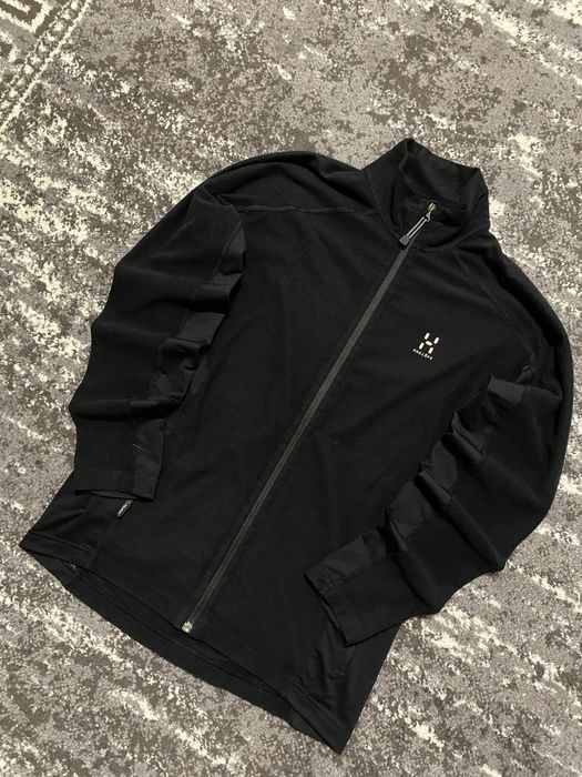 Легка флиска Haglofs чорного кольору М розмір