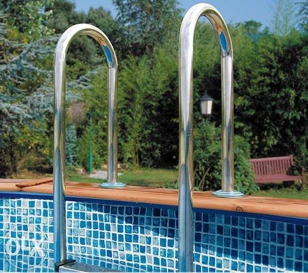 Escadas em inox Novas - 3 degraus e 4 degraus para piscinas