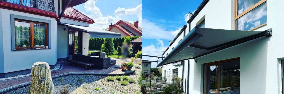 MARKIZA Tarasowa RÓŻNE WYMIARY Markizy Zadaszenia Tarasowe Nowa Balkon
