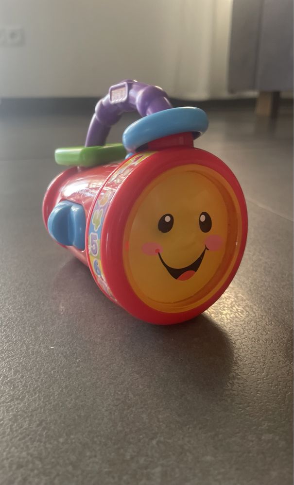 Edukacyjna latarka zabawka dla mały dzieci fisher price