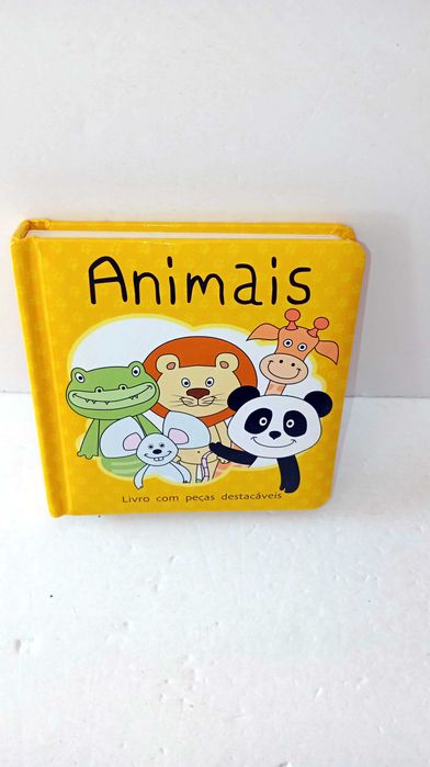 Animais - livro com peças destacáveis (Panda)