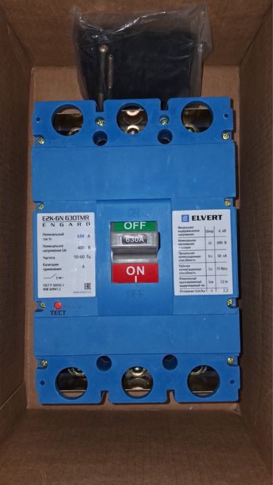 Автоматические выключатели Промфактор FMC5 630а