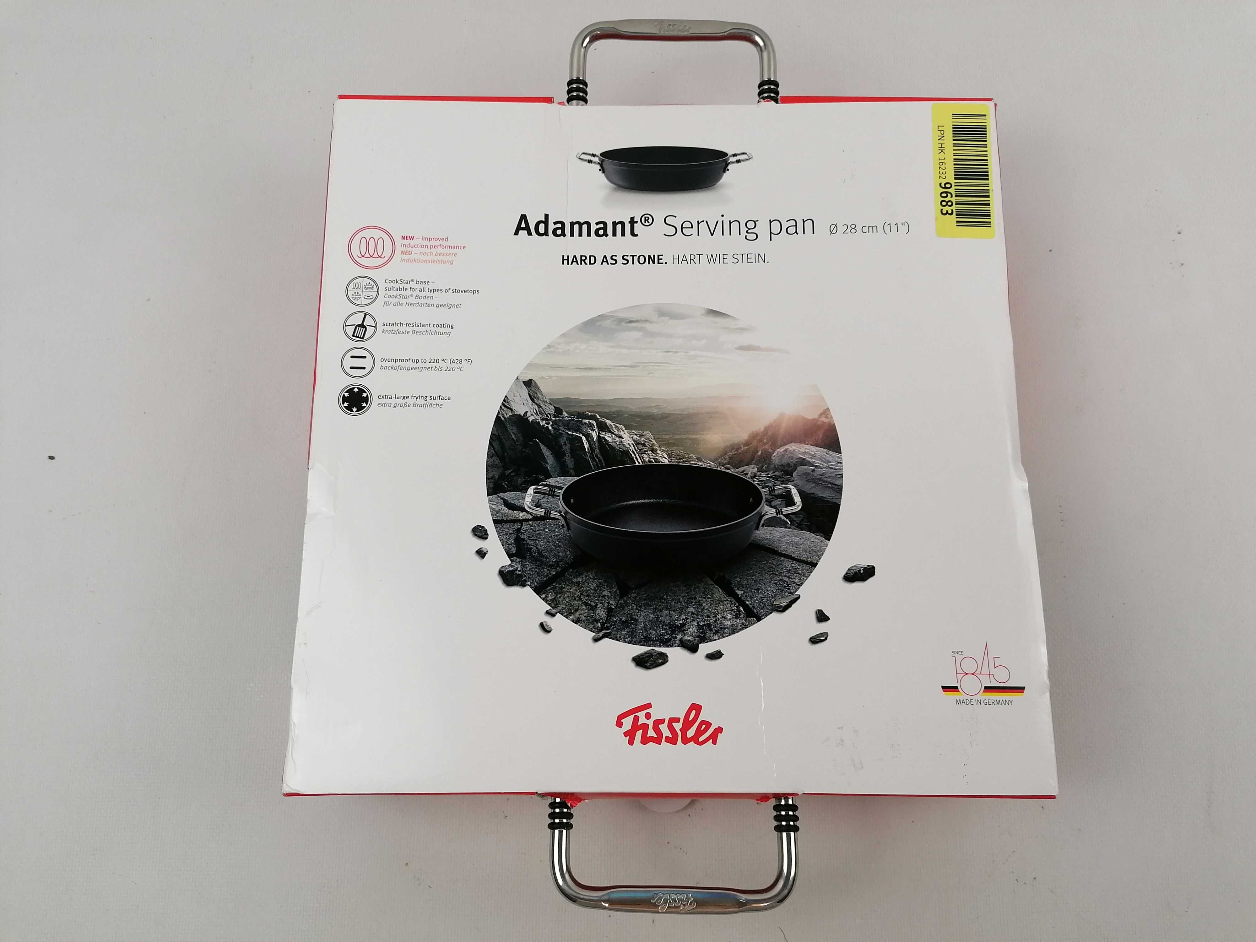 Patelnia do serwowania Fissler Adamant 28cm non-stick indukcja