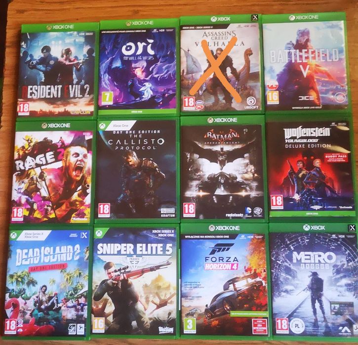 Gry PL Xbox One S X