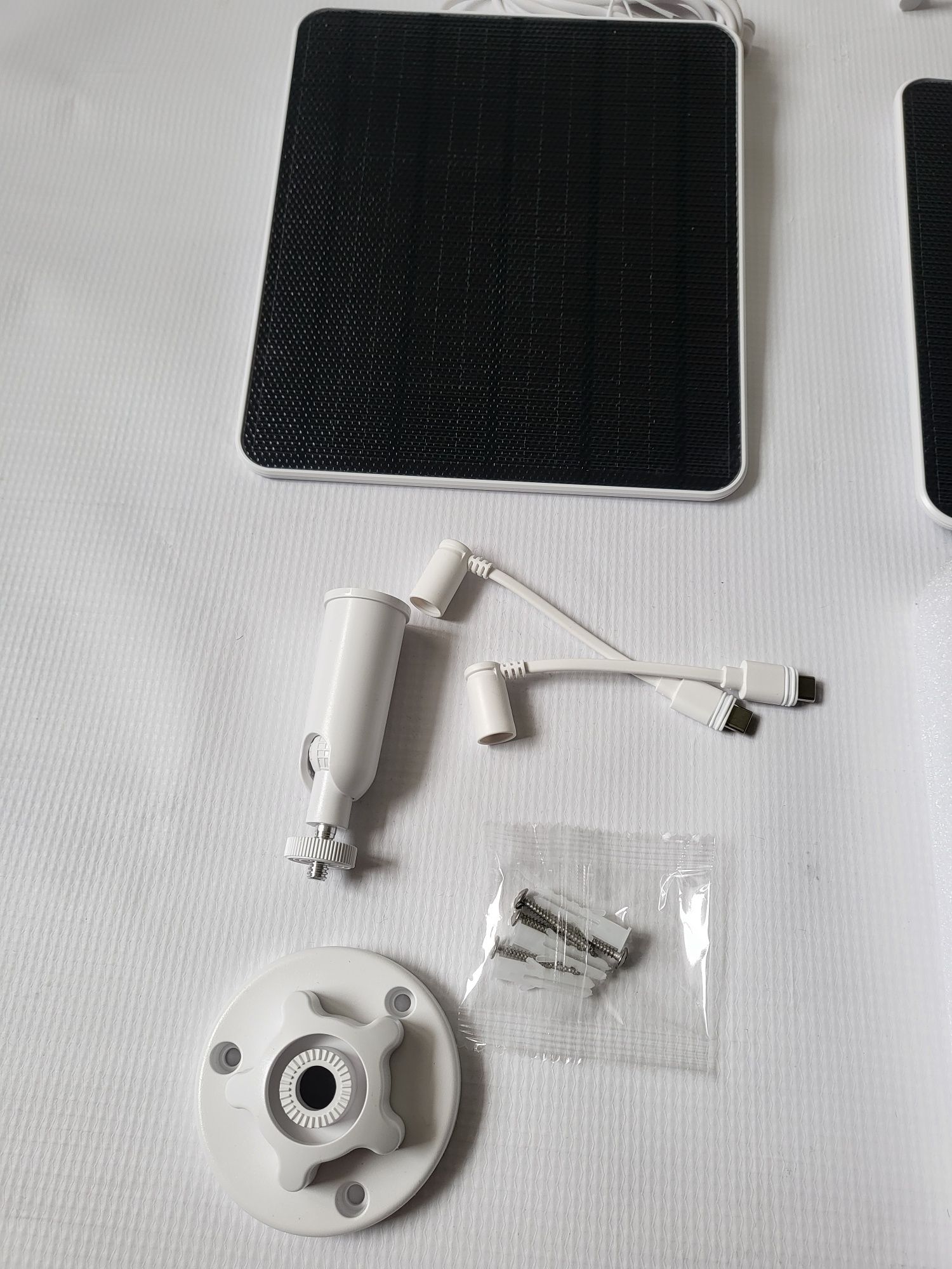 2 sztuki panele solarne do kamer, oświetlenia itp