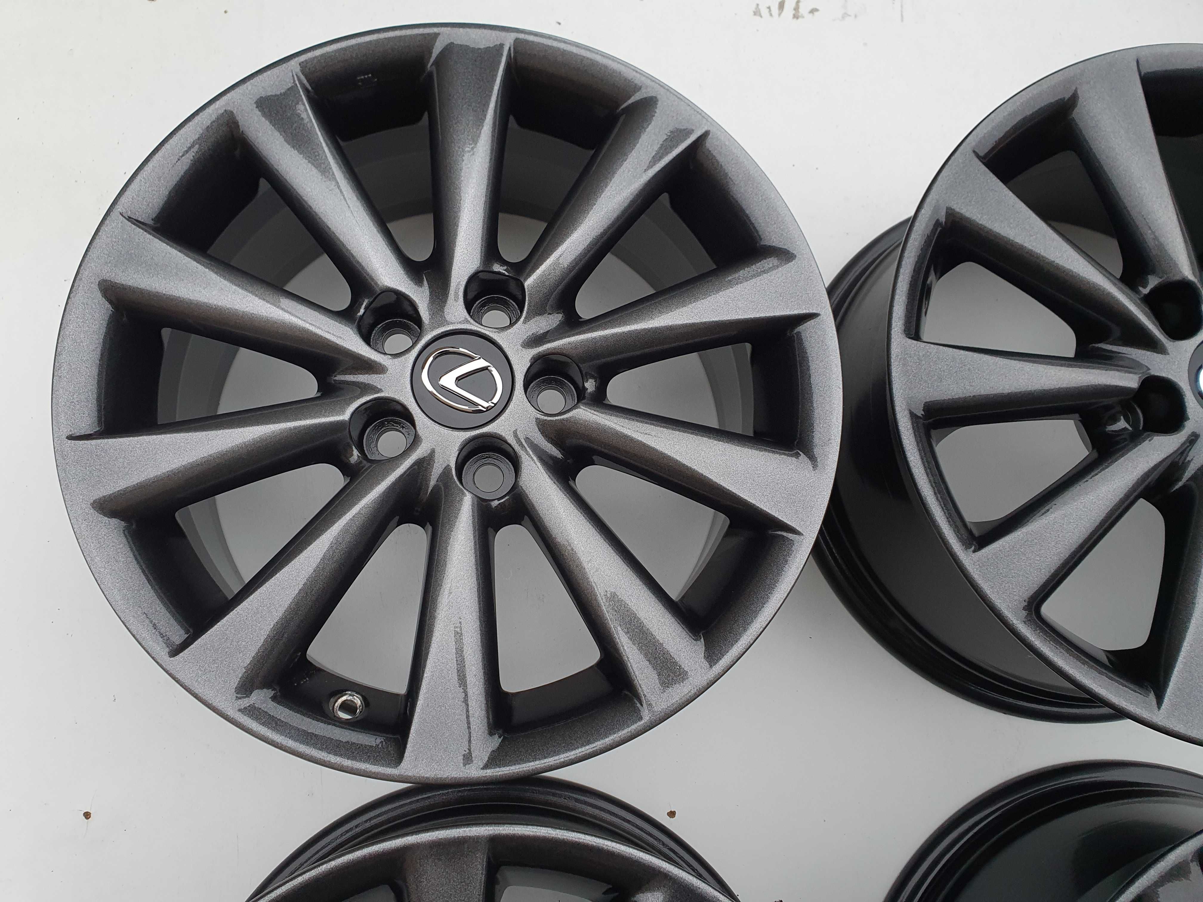 LEXUS 17" f-sport 5x114,3 IS220 IS250 LIFT felgi aluminiowe 8J grafit