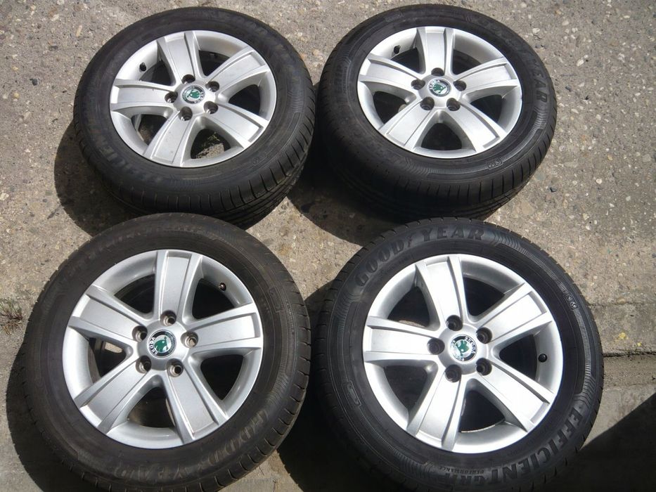 Koła Aluminiowe 1Z0601025S Skoda 205/60R15