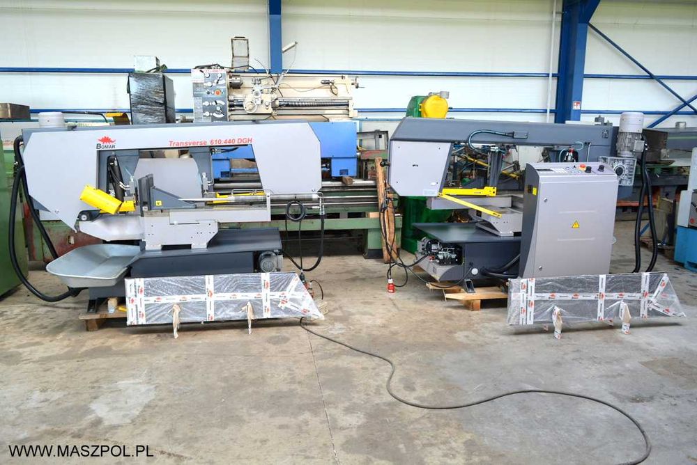 Przecinarka taśmowa BOMAR Transverse 610.440 DGH NOWA NIEUŻYWANA .FILM