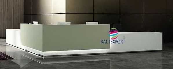 Balcao Recepcao Curvo Atendimento Publico Material Rececao Novo