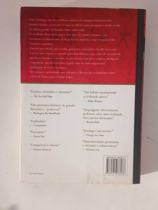 Orgulho Asteca de Gary Jennings (vol 1)