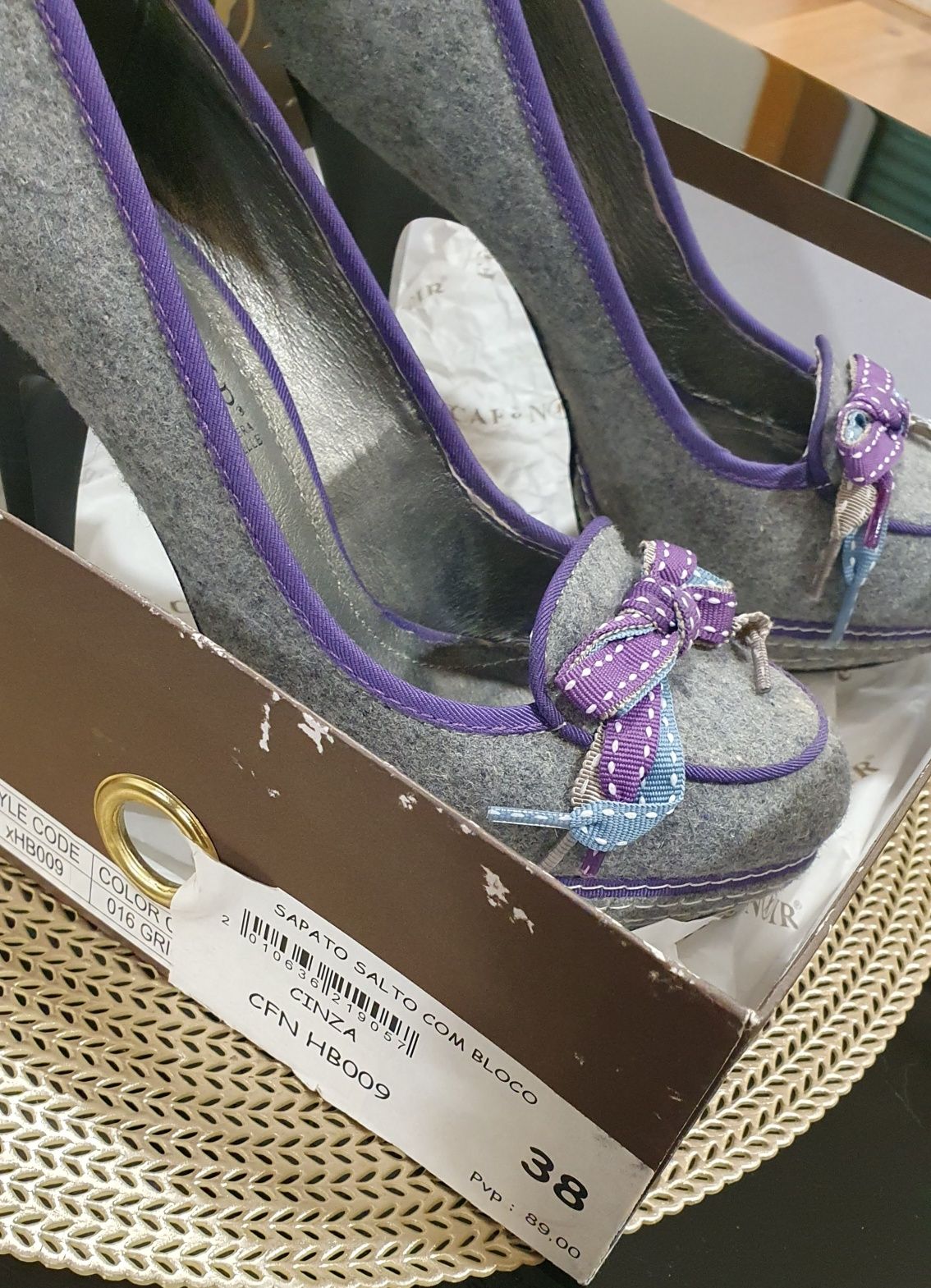 Sapato plataforma senhora